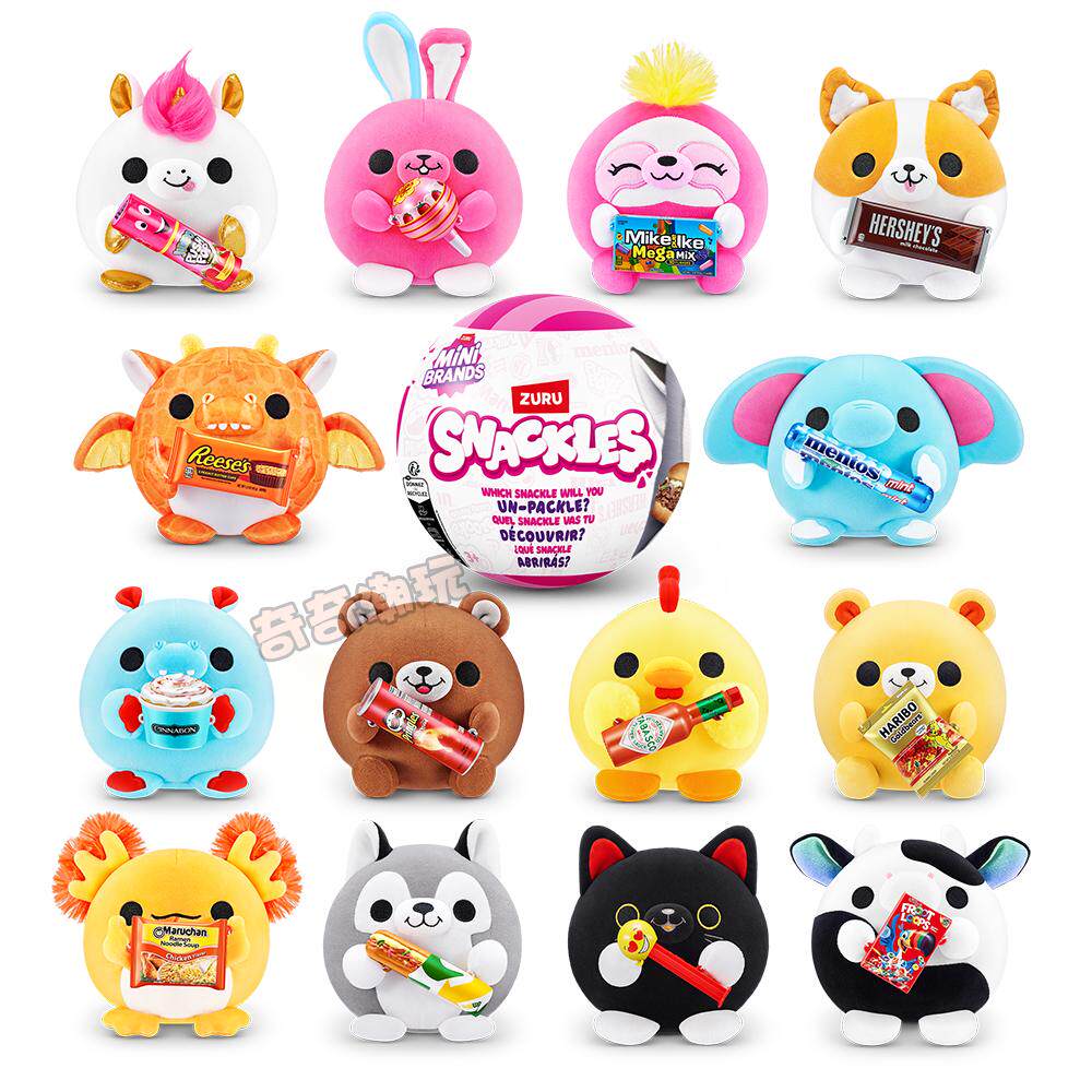 Authentic Zuru Snackles Series - Food Storage Eggs ulasan dan harga