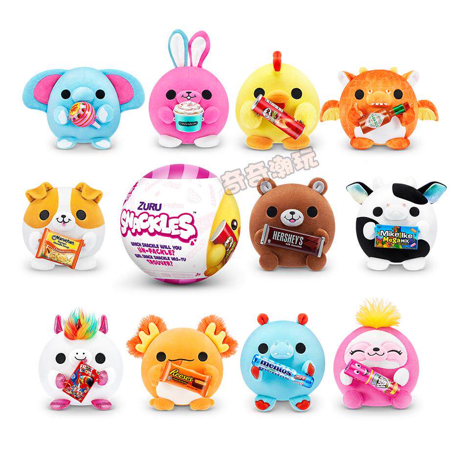 Authentic Zuru Snackles Series - Food Storage Eggs ulasan dan harga