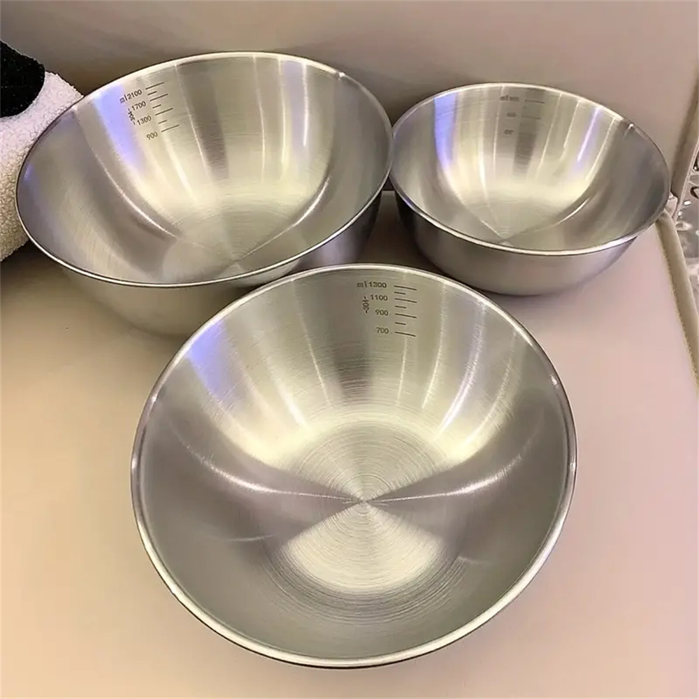 1-3 Stainless Steel Bowl Set w - Food Storage Large ulasan dan harga