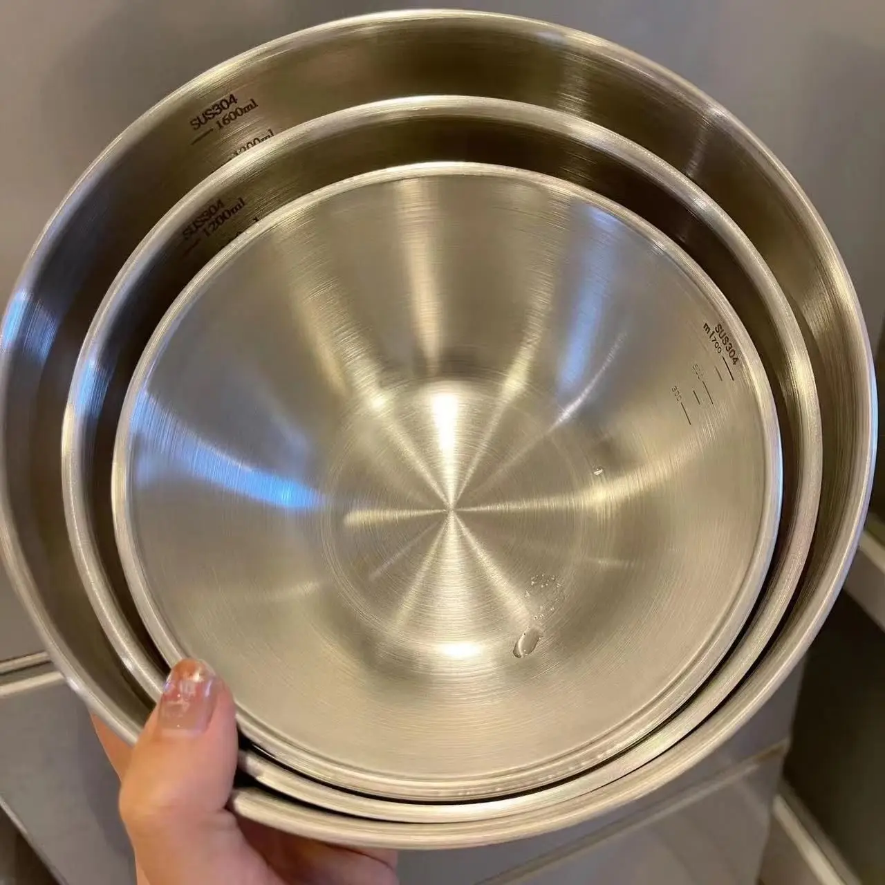 1-3 Stainless Steel Bowl Set w - Food Storage Large ulasan dan harga