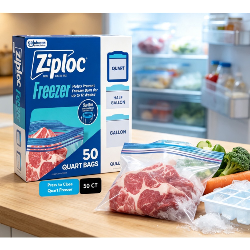 Ziploc Brand Freezer Food Stor - Food Storage Ziploc ulasan dan harga