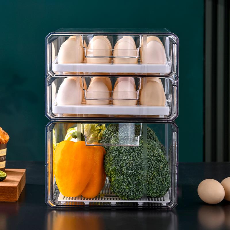 Kitchen Refrigerator Food Stor - Food Storage Eggs ulasan dan harga
