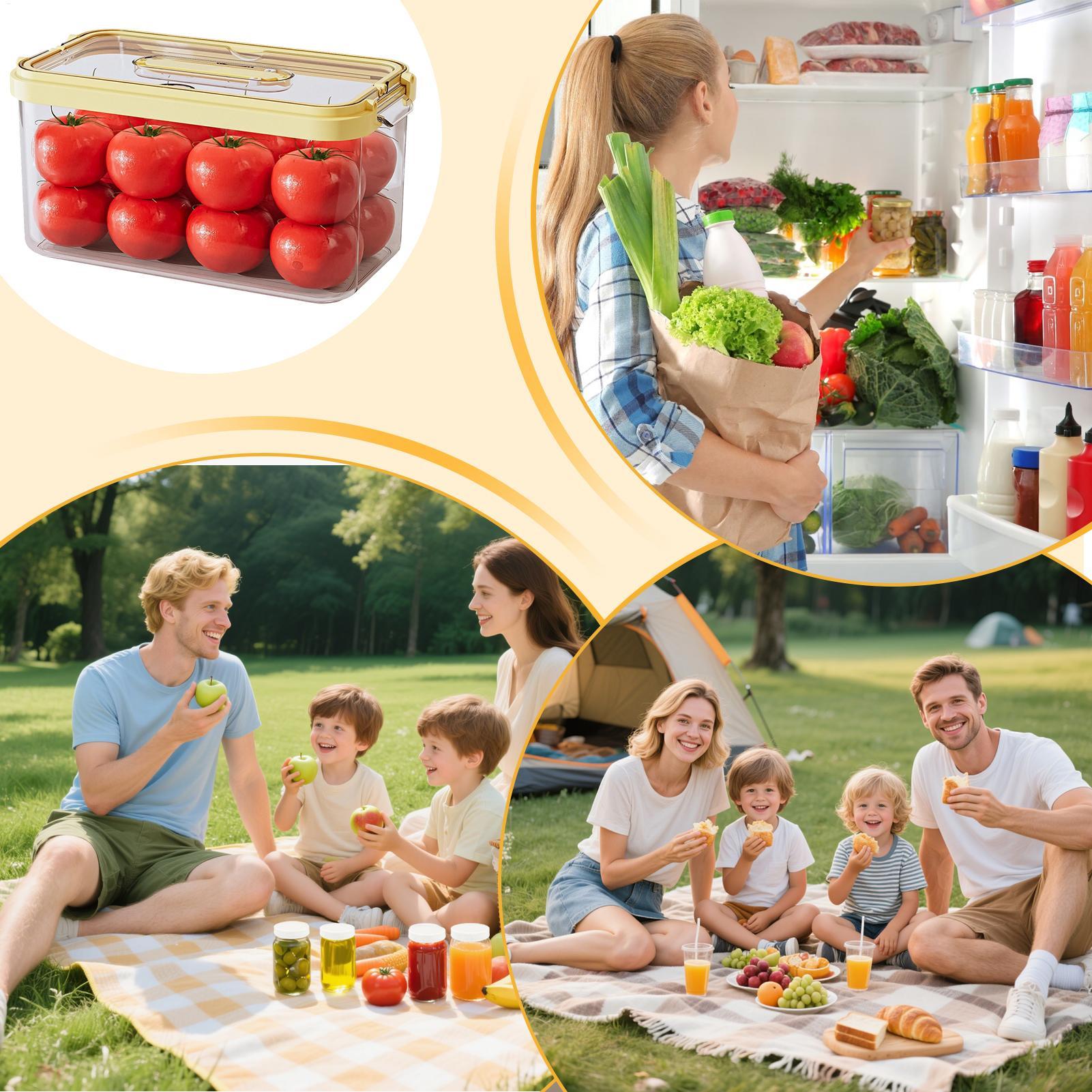 Fridge Food Storage Containers - Food Storage Vegetables ulasan dan harga