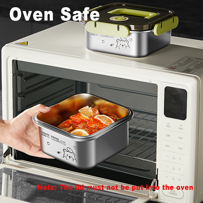 COOKER KING 420ml-6200ml Large - Food Storage Large ulasan dan harga