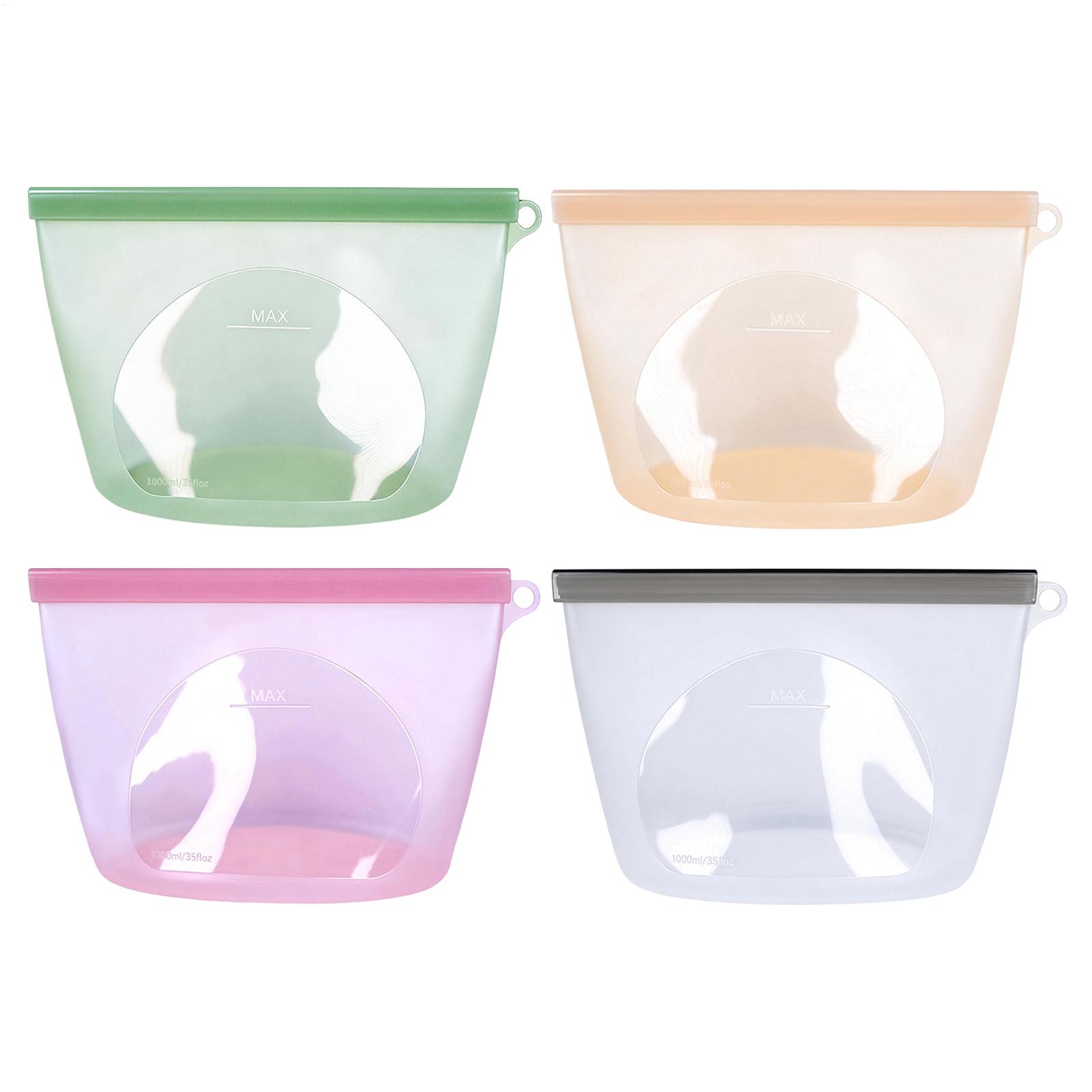 Silicone Food Storage Bags 100 - Food Storage Ziploc ulasan dan harga
