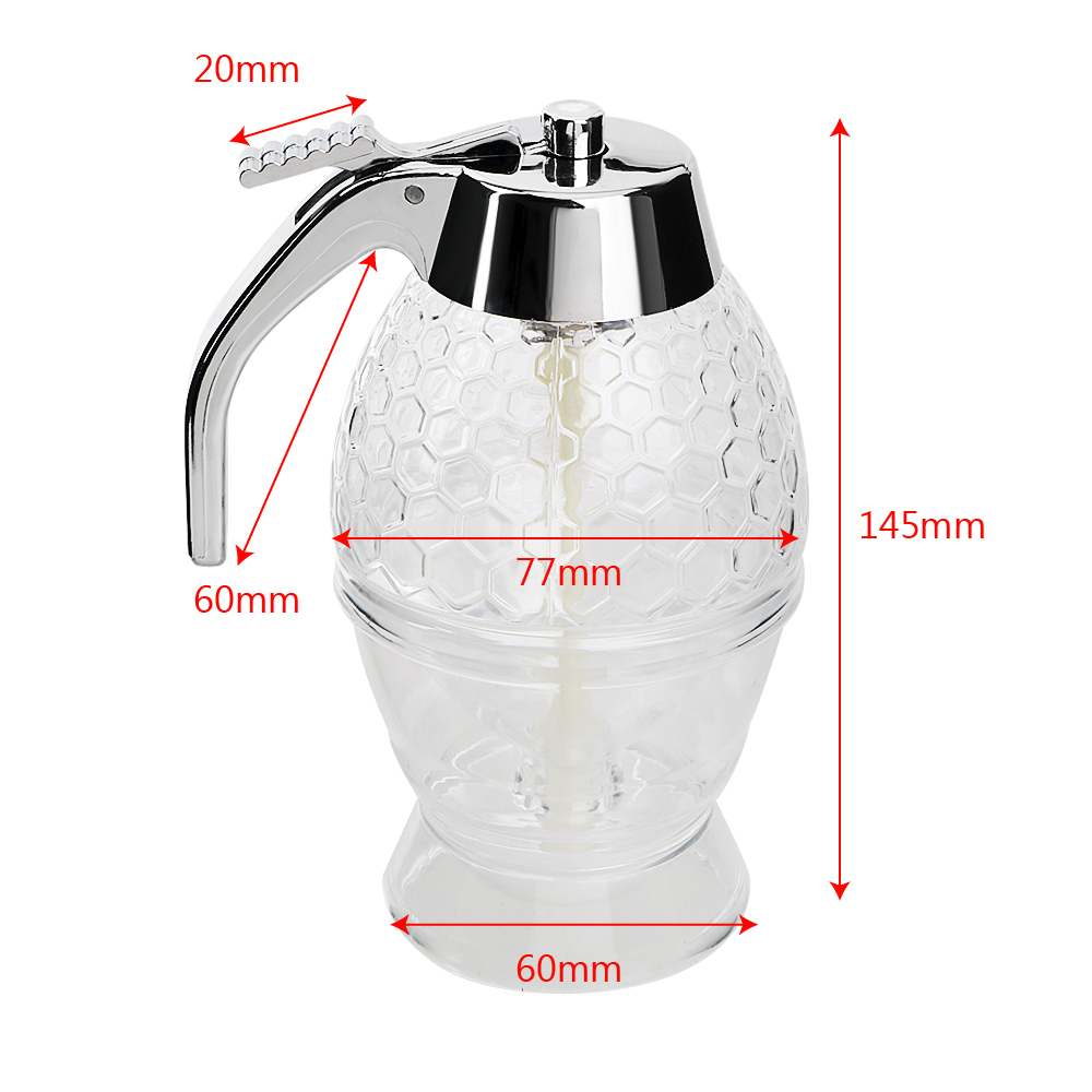 Bee Honey Jar Squeeze Bottle S - Condiment Squeeze Bottle ulasan dan harga