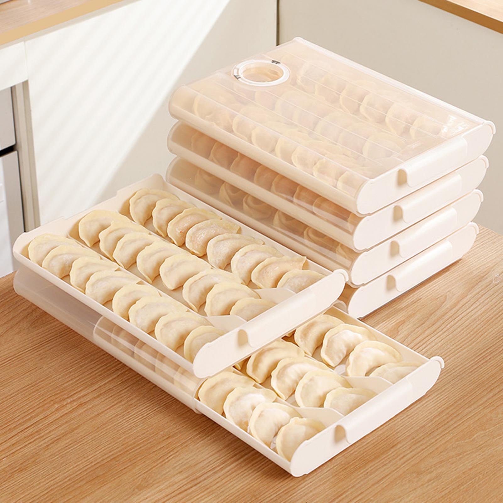 Dumpling Storage Box Pull Out  - Food Storage Drawers ulasan dan harga
