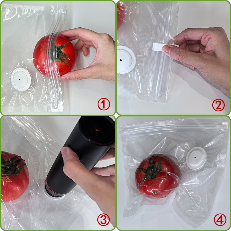 New Reusable Air Vacuum Storag - Food Storage Hot ulasan dan harga