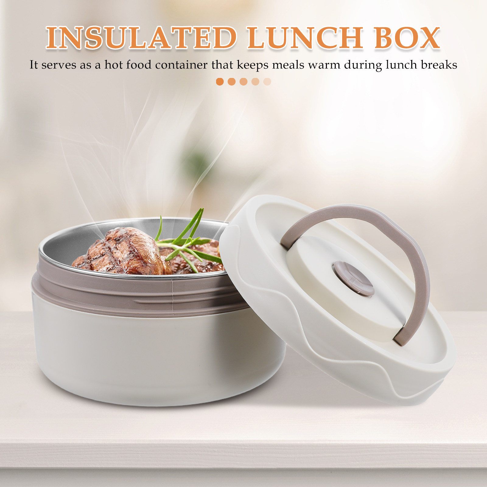 440Ml Stainless Steel Insulate - Food Storage Hot Box ulasan dan harga