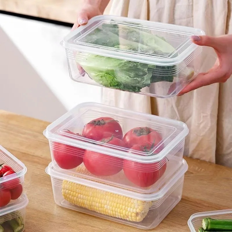 Refrigerator Storage Box Meat  - Food Storage Vegetables ulasan dan harga