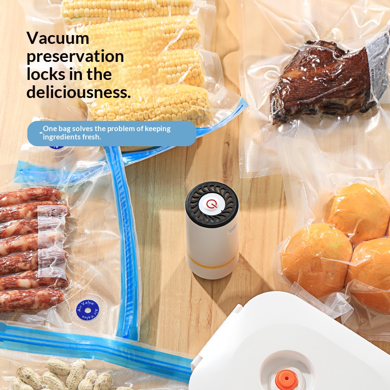 BPA Free Reusable Vacuum Food  - Food Storage Hot ulasan dan harga