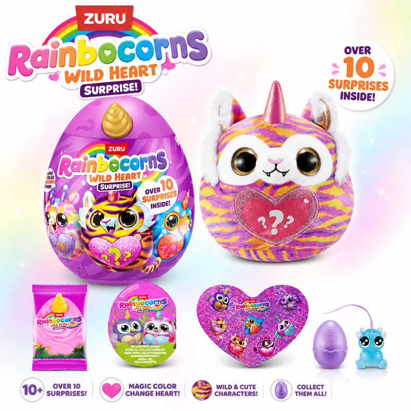 ZURU Rainocorns Wild Heart Sur - Food Storage Eggs ulasan dan harga
