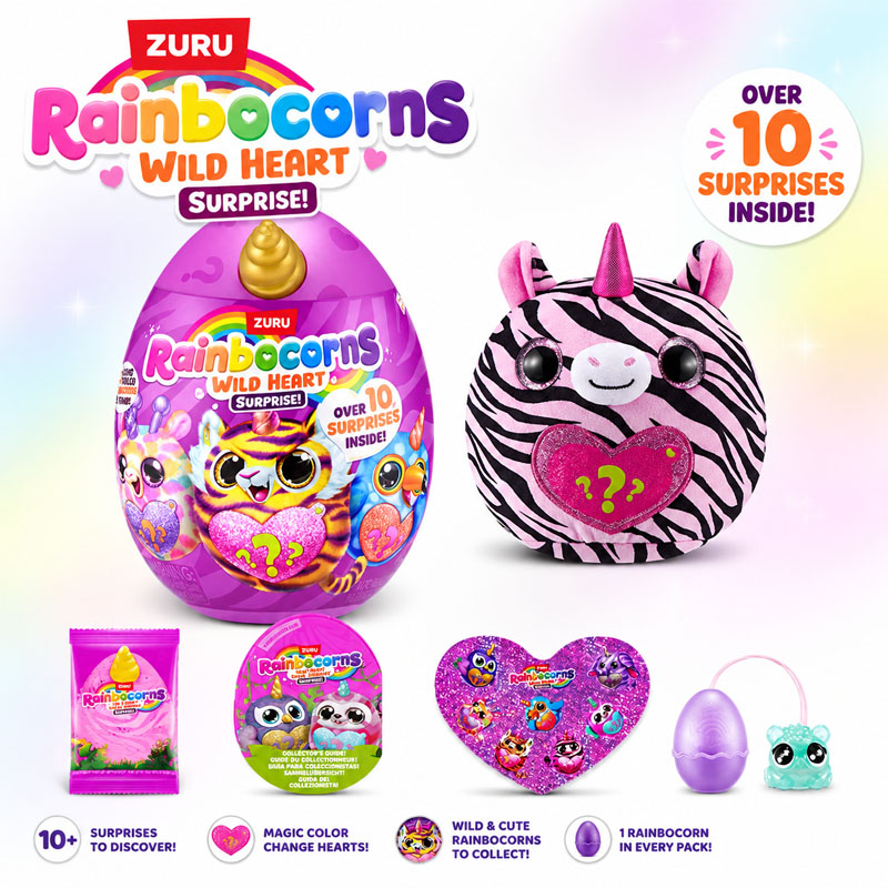 ZURU Rainocorns Wild Heart Sur - Food Storage Eggs ulasan dan harga