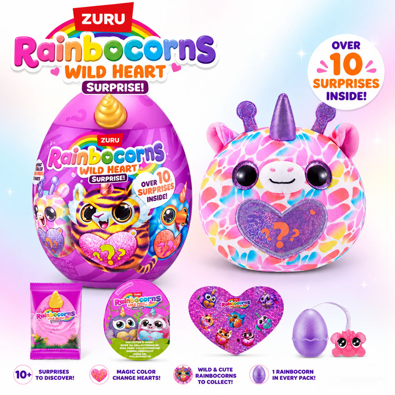 ZURU Rainocorns Wild Heart Sur - Food Storage Eggs ulasan dan harga