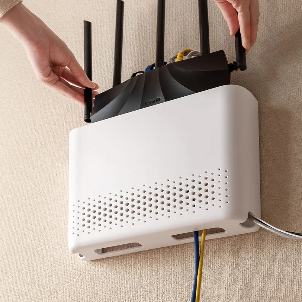 Router Storage Box Storage Rac - Food Storage Room ulasan dan harga