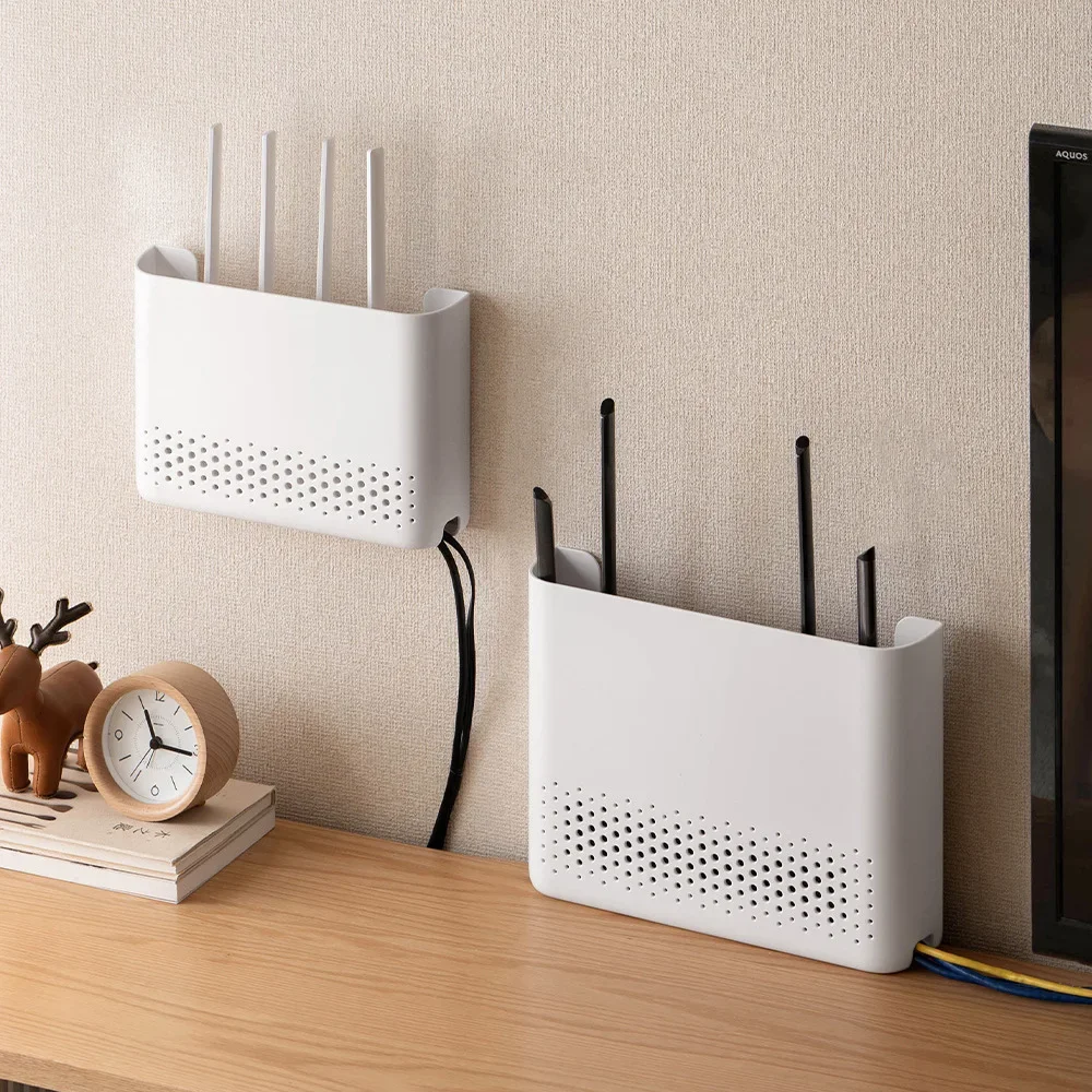 Router Storage Box Storage Rac - Food Storage Room ulasan dan harga