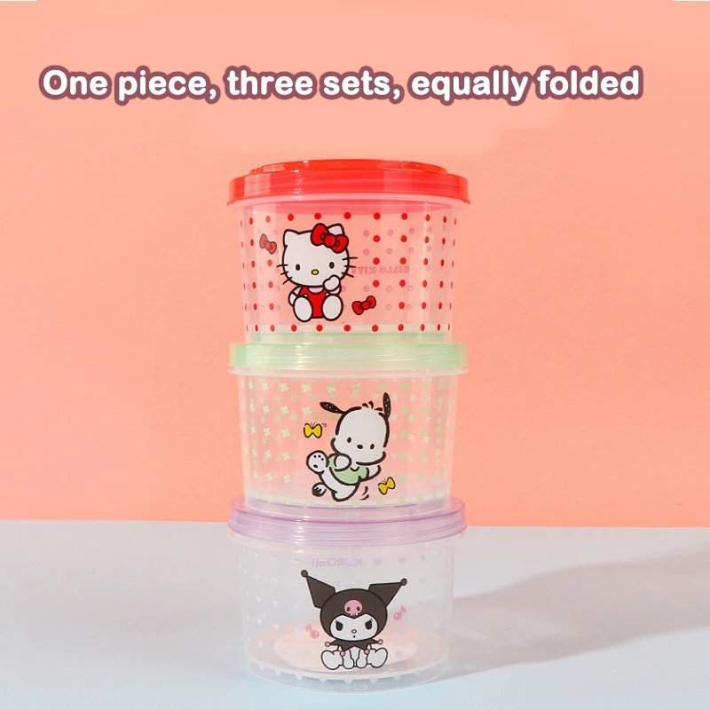 Kitty Bento Box Set 3 Pieces C - Food Storage Room ulasan dan harga